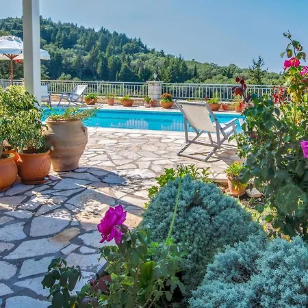 Villa Stone Pool Alina With Seaview By Konnect Paxos